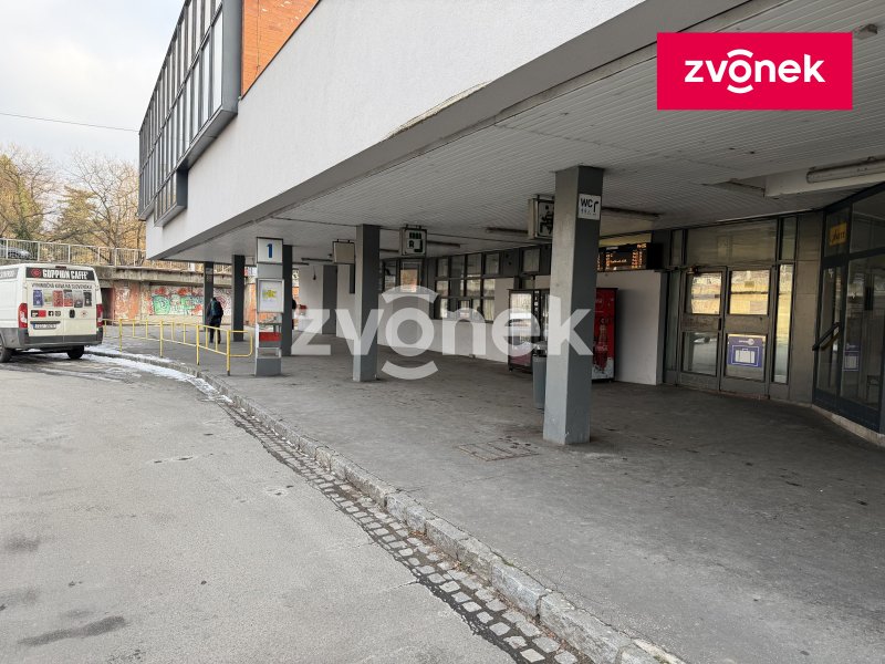 Obchodní prostor k pronájmu – autobusové nádraží Zlín