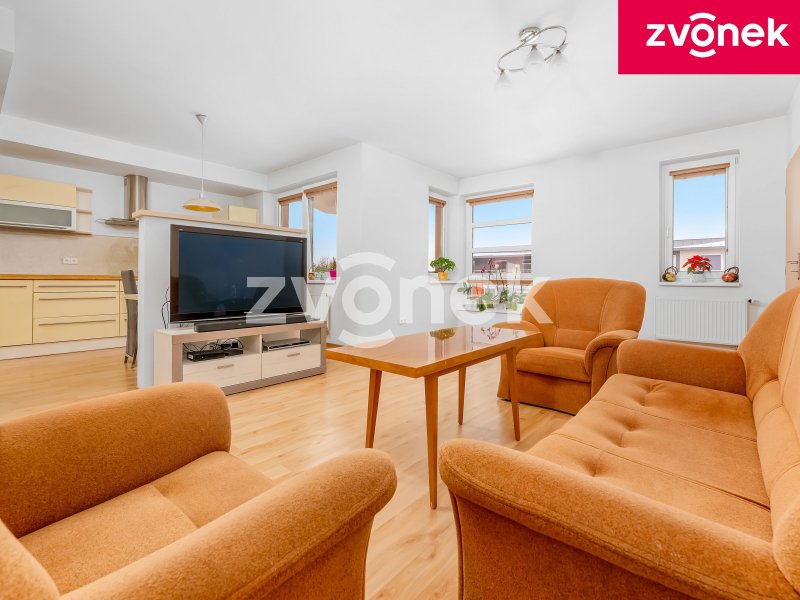 3+kk Zlín - Voženílkova, 2x terasa, nádherný výhled