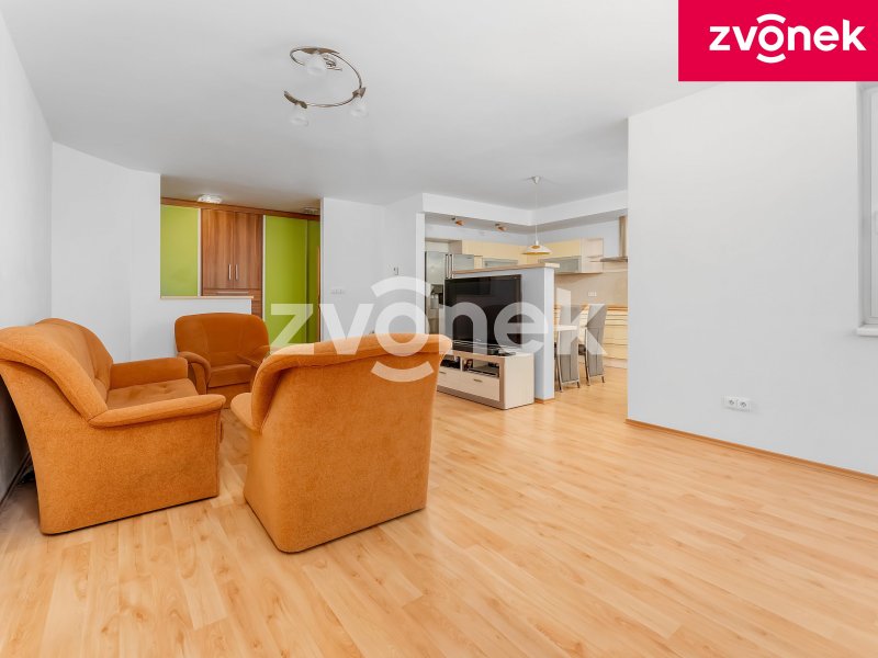 3+kk Zlín - Voženílkova, terasa + balkon, nádherný výhled