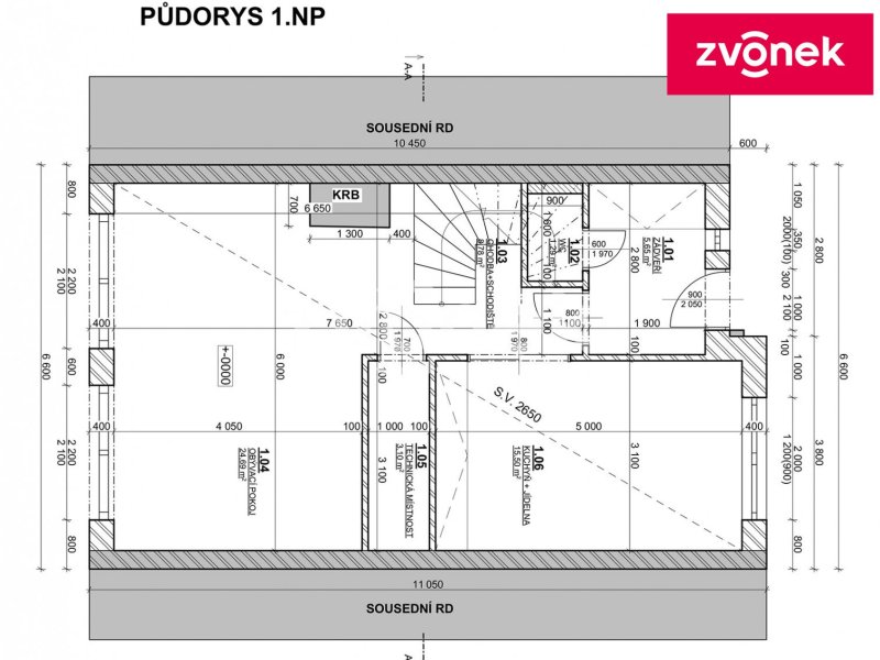 Prodej rodinného domu 4+1 v Mařaticích - Na Vyhlídce.
