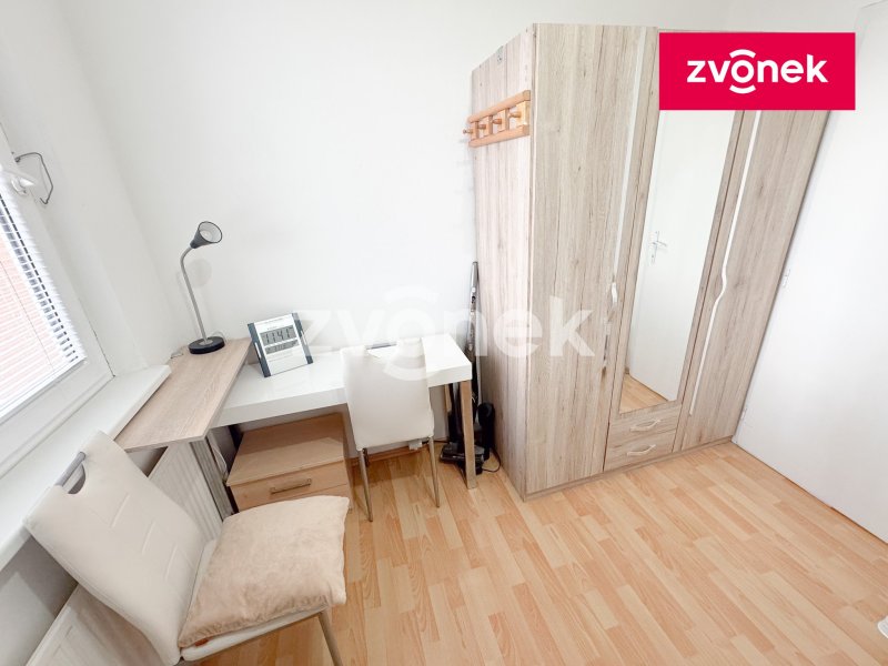 Pronájem vybaveného pokoje Zlín - Jižní svahy, ul. Budovatelská