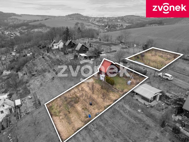 Ráj pro zahrádkáře - Chata v srdci úrodné zahrady 707 m², Napajedla
