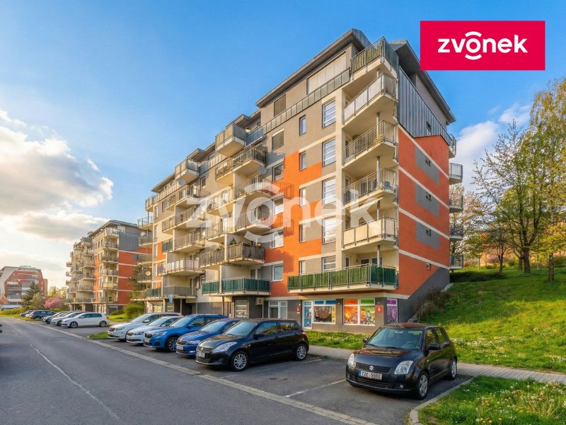 3+kk Zlín - Voženílkova, terasa + balkon, nádherný výhled