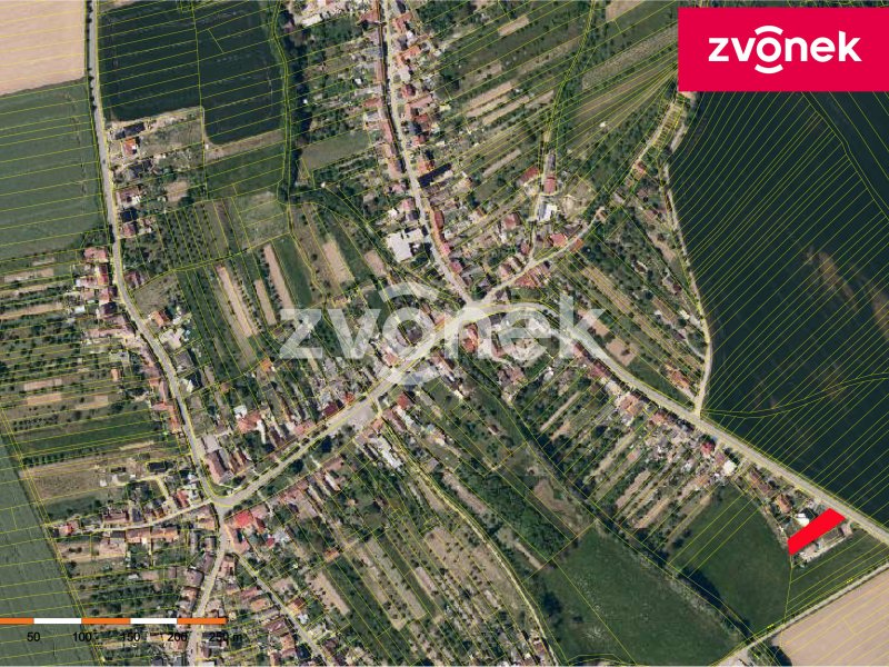 Prodej stavebního pozemku v Kudlovicích.