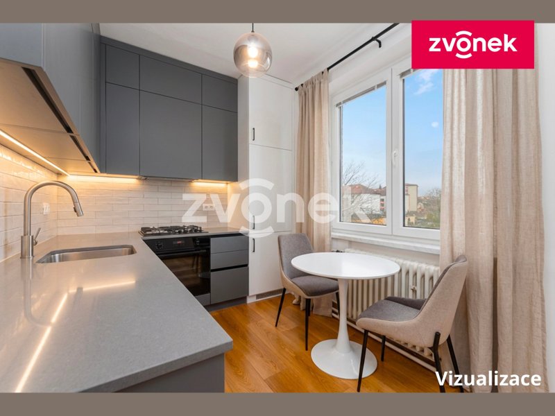 Prodej bytu 2+1 s balkonem, Bojkovice