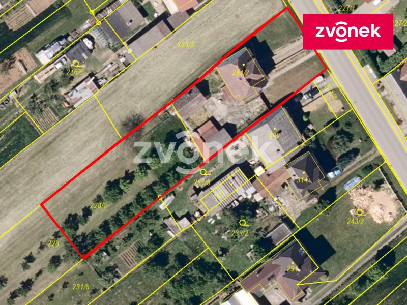 Prodej rodinného domu v obci Břestek.