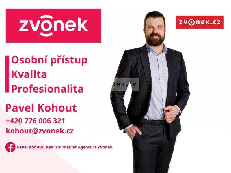 Pronájem Baťovského čtvrtdomku s vlastní garáží a venkovním krytým posezením, Zlín - Letná