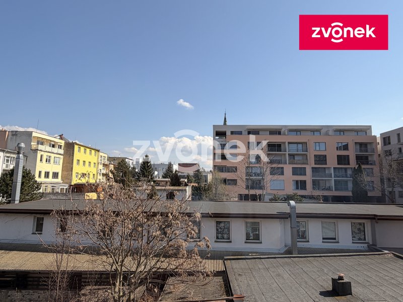 Pronájem kanceláří (50 m²) v centru Zlína S EXKLUZIVNÍM VÝHLEDEM