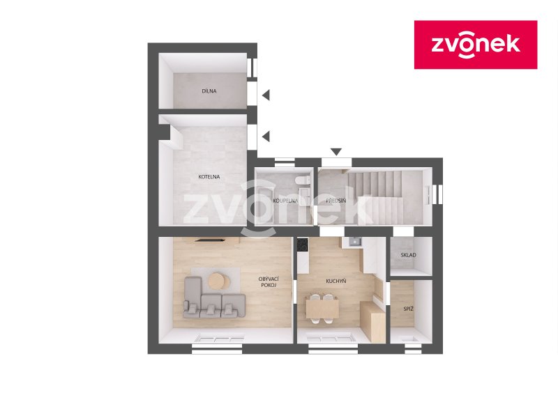 Rodinný dům Zlín - Malenovice, klidná lokalita