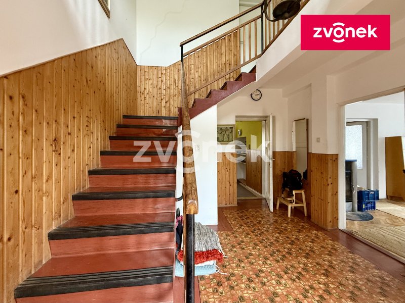 RD Štákovy Paseky u Zlína s velkou zahradou