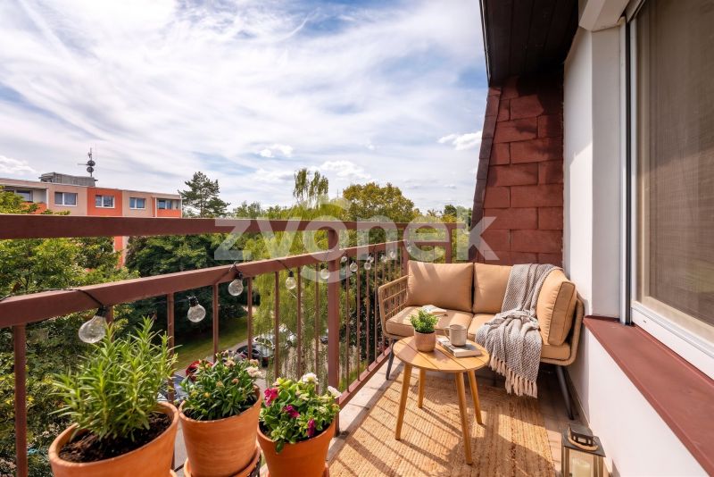 Krásný byt 3+kk Otrokovice - Trávníky, ul. SNP, balkon
