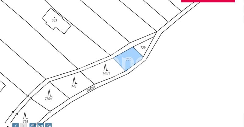 Prodej stavebního pozemku 1 841 m², Šanov