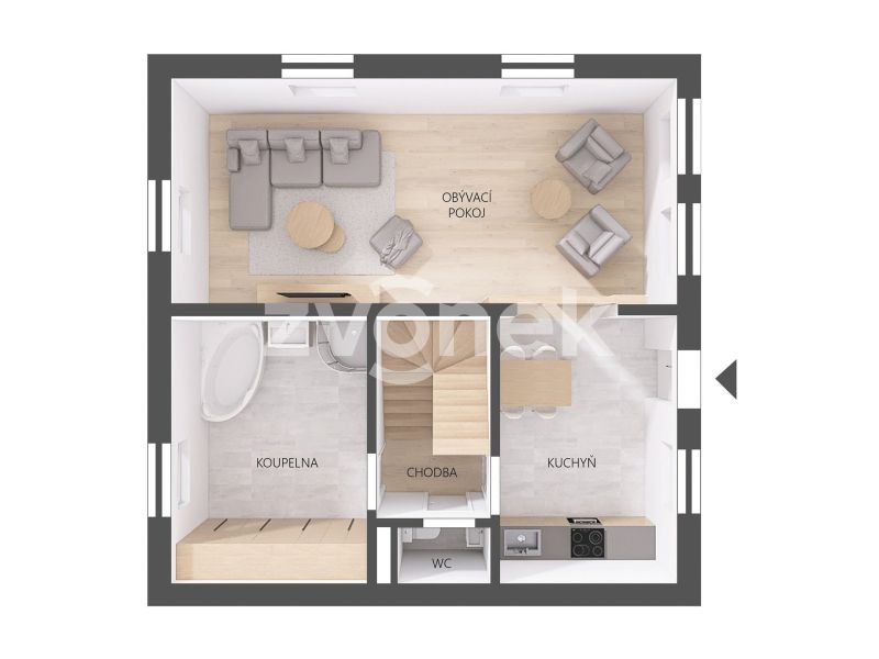 Pronájem rodinného domu 200 m², Zlín