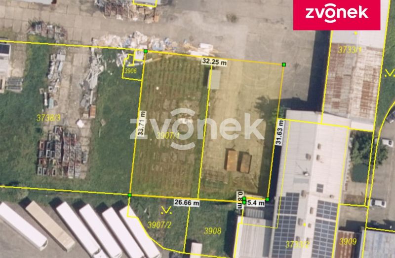 Pronájem komerční nemovitosti 800 m², Kunovice