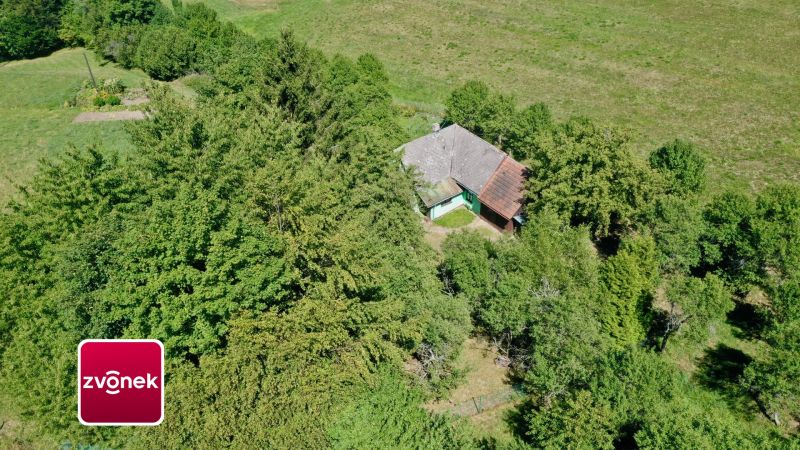 Prodej chalupy s velkými pozemky Kochavec, Štítná nad Vláří