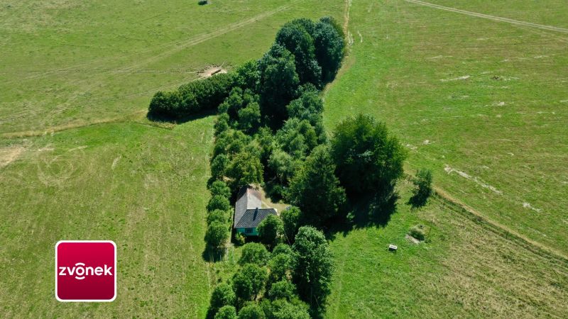 Prodej chalupy s velkými pozemky Kochavec, Štítná nad Vláří
