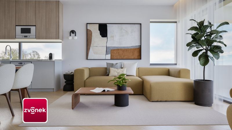 Moderní byt 4+kk centrum Zlína, 99 m², novostavba
