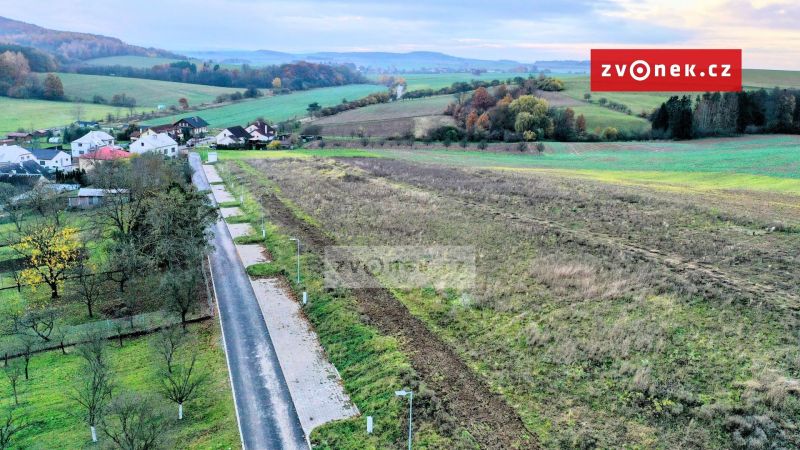 Prodej stavebního pozemku 1 386 m², Racková