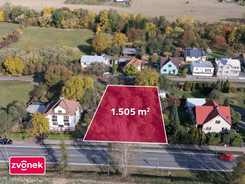 Stavební pozemek 1 505 m², Želechovice nad Dřevnicí