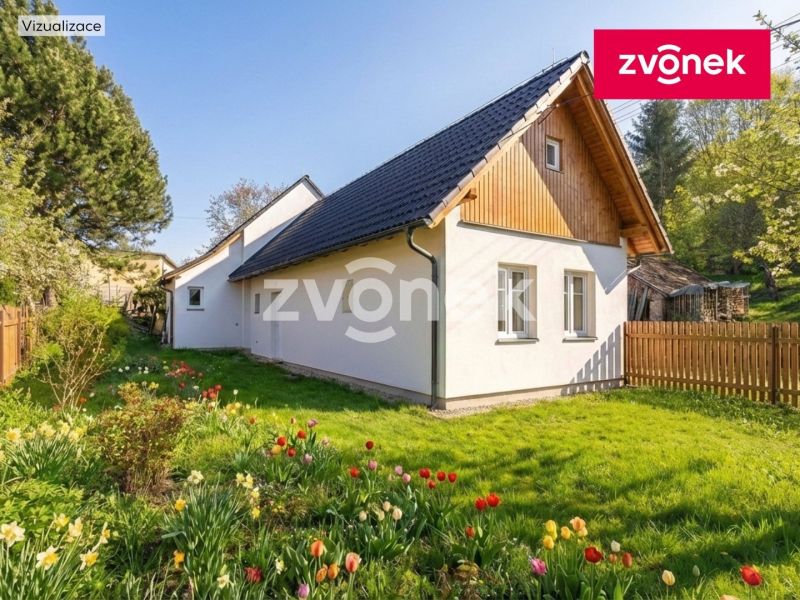 Rodinný dům 4+1 u Vizovic s hotovým technickým jádrem a novou cenou!