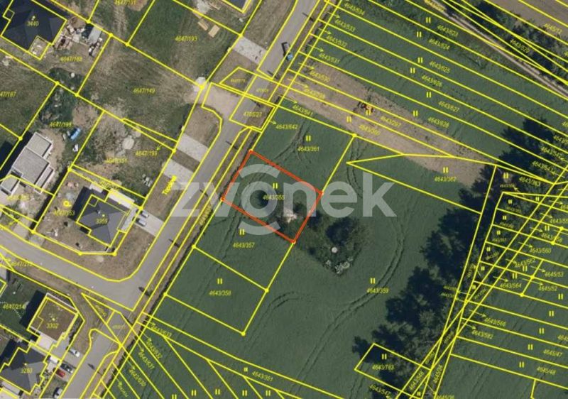 Prodej stavebního pozemku 598 m², Veselí nad Moravou