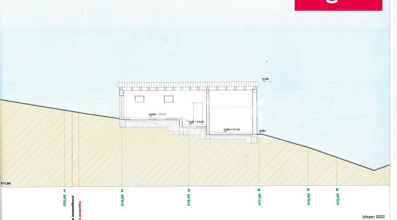 Prodej stavebního pozemku 468 m², Březnice