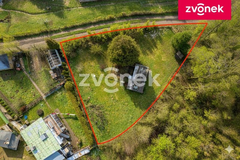 Prodej zahrady 616 m², Zlín - Malenovice
