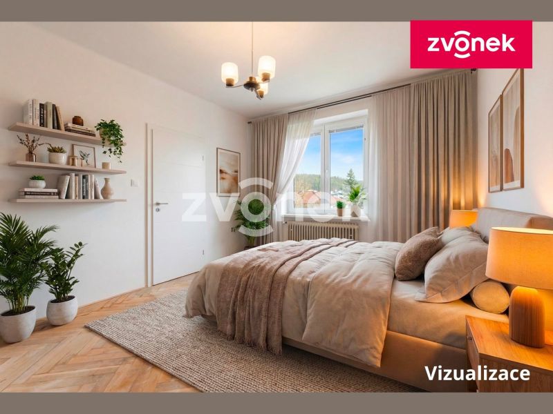 Prodej bytu 2+1 52 m², Bojkovice