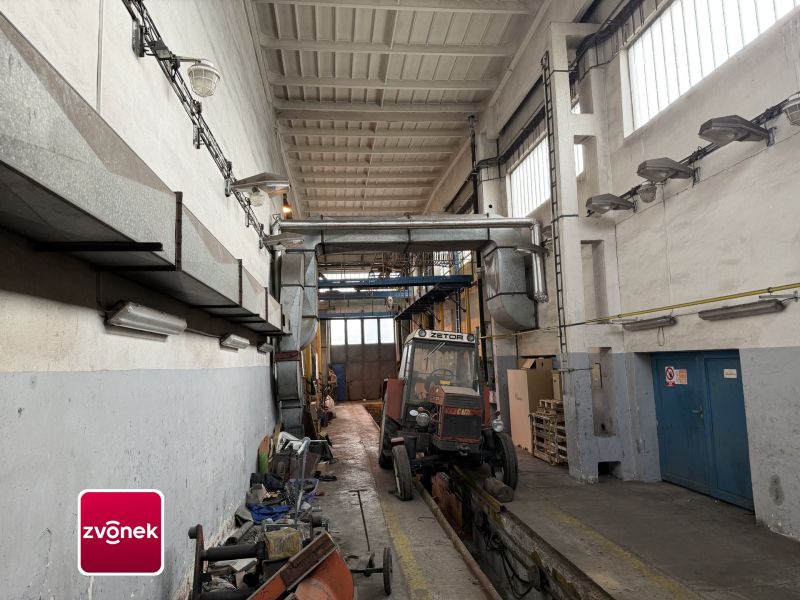 Pronájem dílny 188 m² se skladem a kanceláří – Slavičín