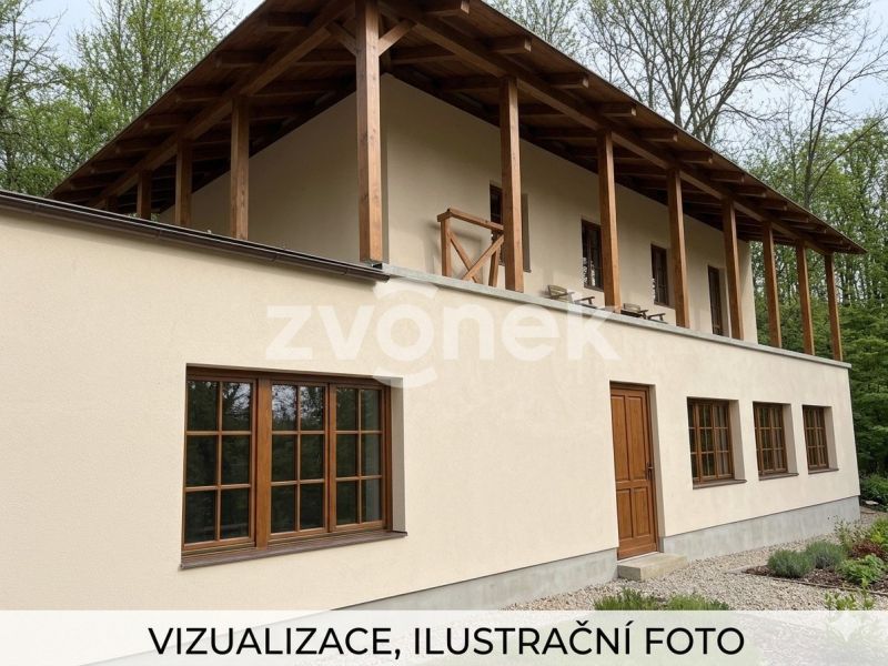 Dvoupodlažní rekreační chata na polosamotě s rozsáhlými pozemky 2,5 ha v Halenkovicích