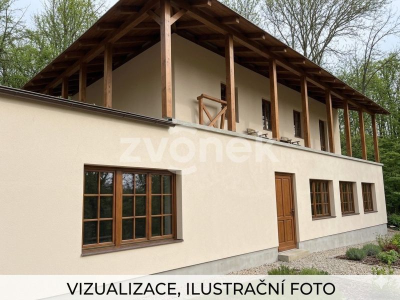 Dvoupodlažní rekreační chata na polosamotě s rozsáhlými pozemky 2,5 ha v Halenkovicích