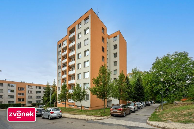3+1 Zlín - Budovatelská, lodžie, nádherný výhled
