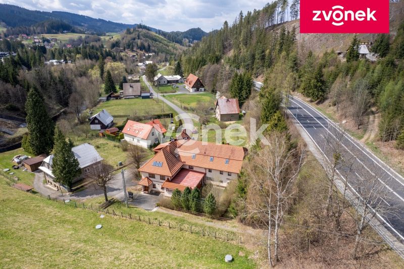 Prodej nemovitosti pro ubytování 1 086 m², Horní Bečva