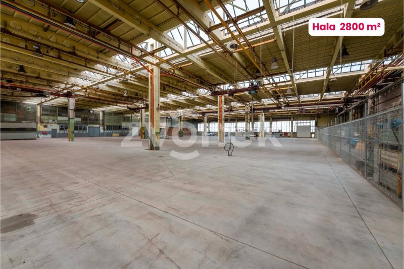 Pronájem výrobně skladovací haly 472 - 2 800 m², Holešov