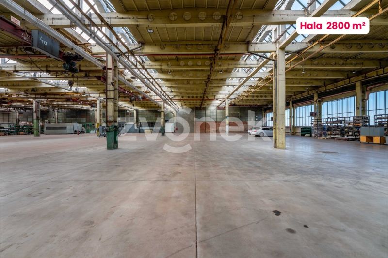 Pronájem výrobně skladovací haly 472 - 2 800 m², Holešov