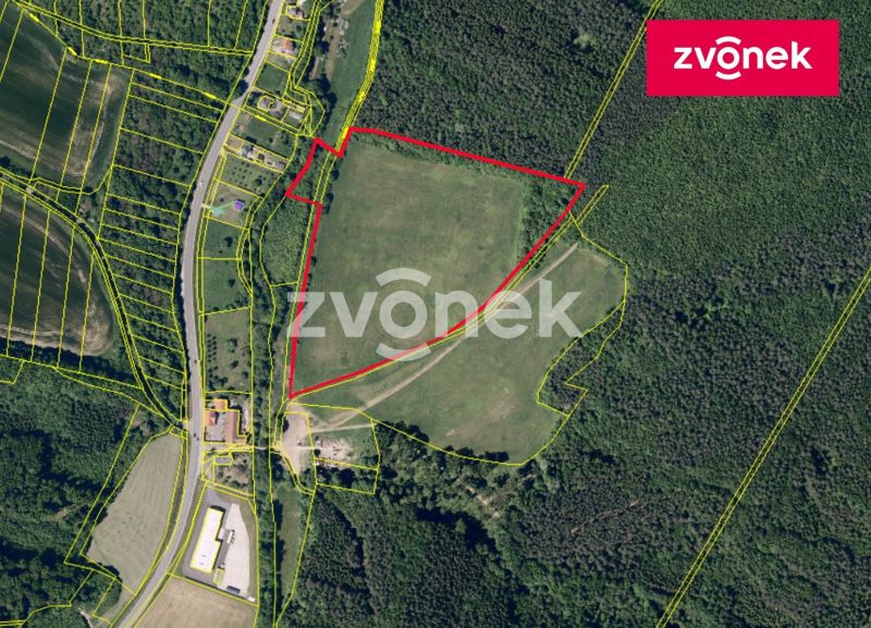 Prodej louky 44 190 m², Šarovy