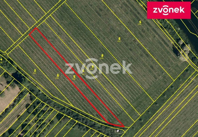 Prodej specifického pozemku 1 491 m², Uherské Hradiště - Mařatice
