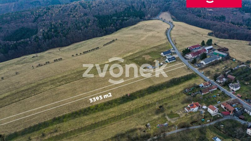 Prodej pole 3 393 m², Haluzice