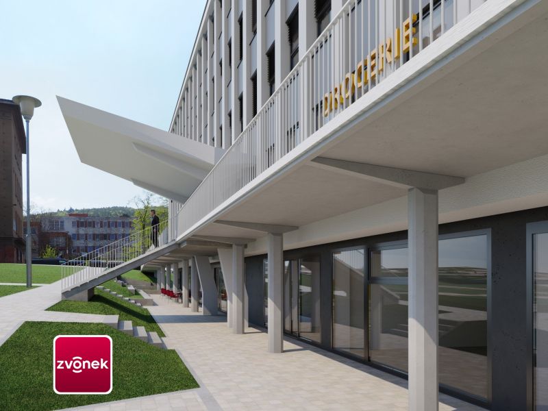 Kancelář cca 40 m² v moderní budově ve Zlíně