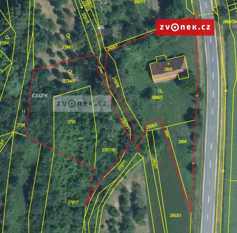 Prodej stavebního pozemku 4 667 m², Velká nad Veličkou