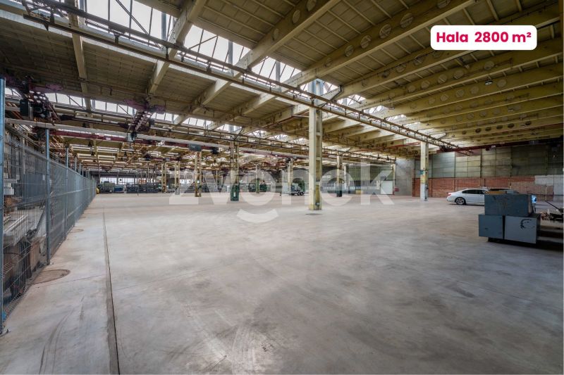 Pronájem výrobně skladovací haly 472 - 2 800 m², Holešov