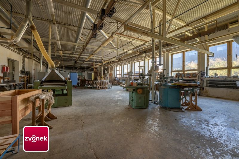 Prodej výrobního areálu se sušárnou na dřevo a s pozemky 6069 m², Valašské Příkazy
