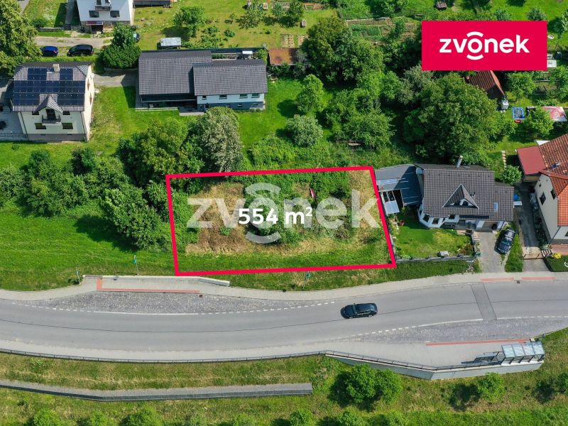 Prodej stavebního pozemku 554 m², Pozlovice