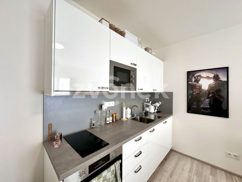 Pronájem moderní novostavby 1+kk s parkováním na Tyršově nábřeží ve Zlíně