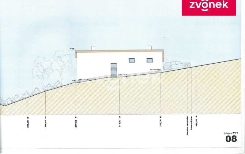Prodej stavebního pozemku 468 m², Březnice